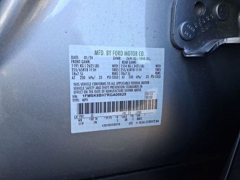 Used 2024 Ford Explorer 4WD image 28