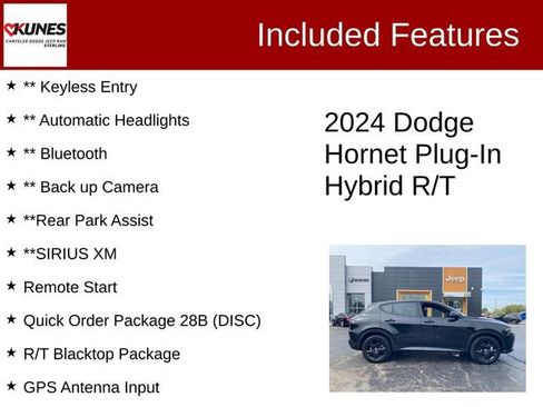 Certified 2024 Dodge Hornet R/T w/ R/T Blacktop Package image 3