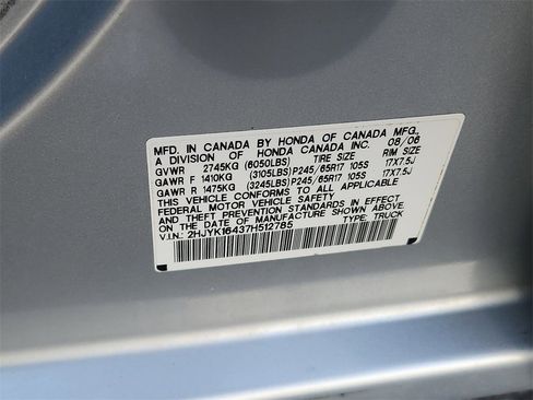 Used 2007 Honda Ridgeline RTS image 26