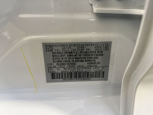 Certified 2025 Nissan Sentra SV image 37