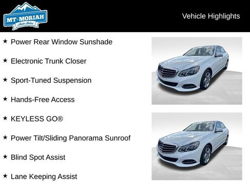 Used 2015 Mercedes-Benz E 350 4MATIC Sedan image 12