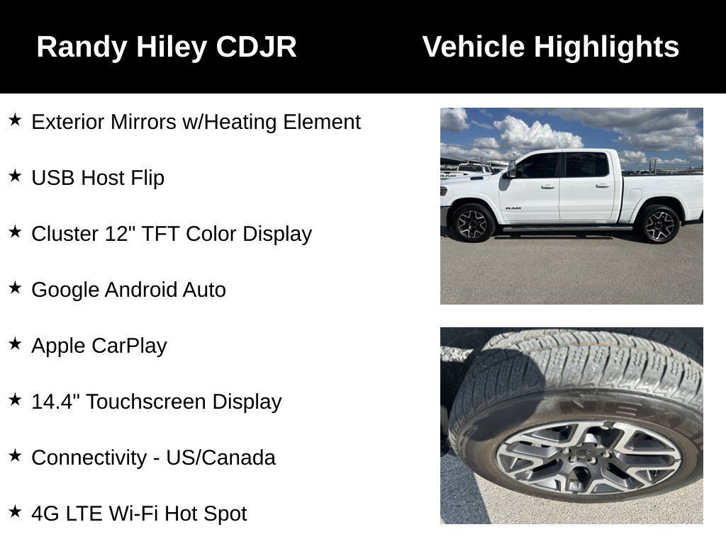 Used 2025 RAM 1500 Laramie AWD/4WD image 20