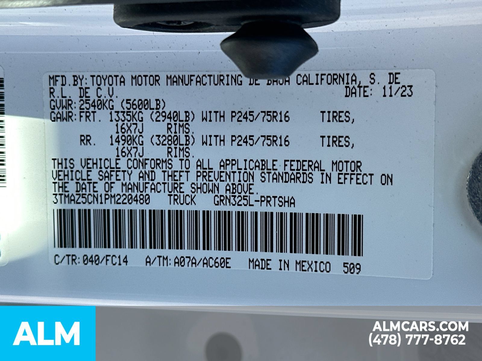 Used 2023 Toyota Tacoma SR5 RWD image 35