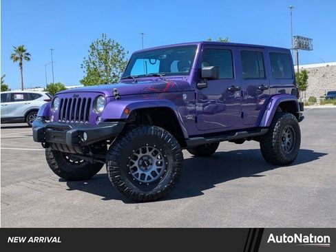 Used 2016 Jeep Wrangler Unlimited Sahara image 1