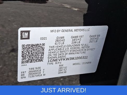 Used 2021 Chevrolet Traverse LS AWD/4WD image 31