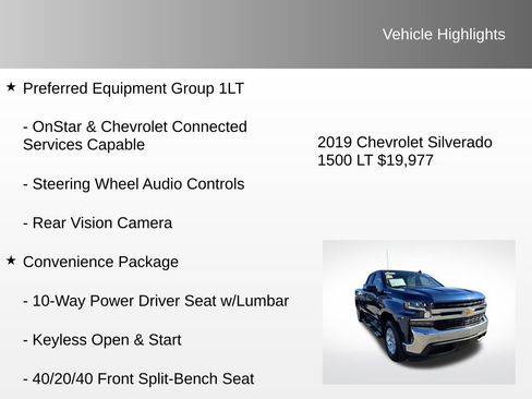 Used 2019 Chevrolet Silverado 1500 LT w/ Texas Edition image 20