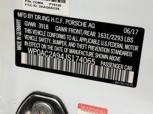 Certified 2018 Porsche 911 GT3 RWD image 25