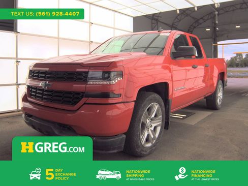 Used 2018 Chevrolet Silverado 1500 Custom w/ Custom Value Package AWD/4WD image 1