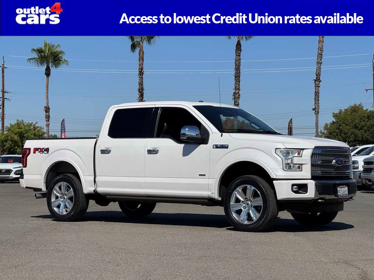 Used 2015 Ford F150 Platinum w/ Equipment Group 701A Luxury AWD/4WD image 1