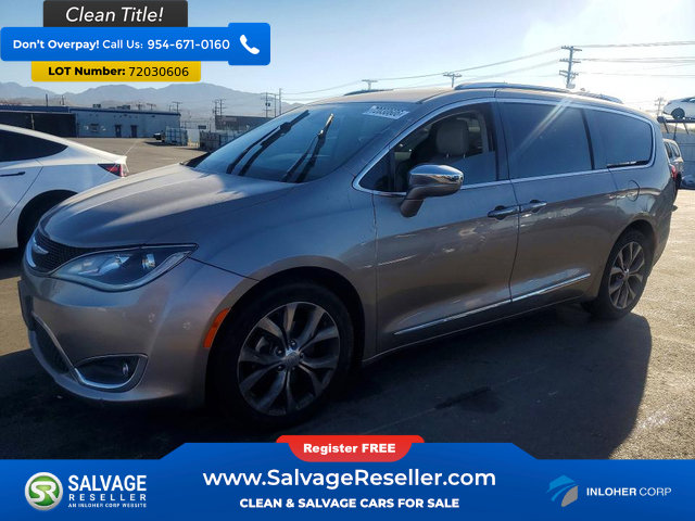 Used 2017 Chrysler Pacifica Limited w/ UConnect Theater Package FWD image 1