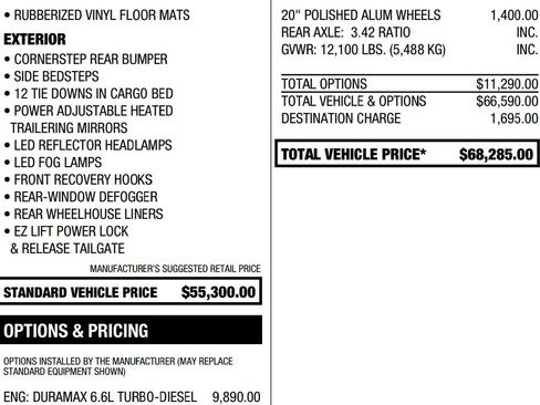 Used 2021 Chevrolet Silverado 3500 LTZ image 2