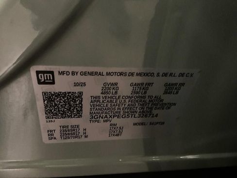 Used 2026 Chevrolet Equinox LT w/ LPO, Floor Liner Package AWD/4WD image 32
