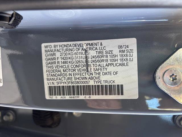 Used 2025 Honda Ridgeline Black Edition image 24