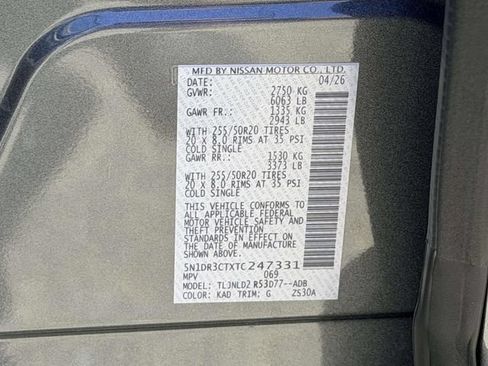 New 2026 Nissan Pathfinder SL w/ SL Premium Package AWD/4WD image 25