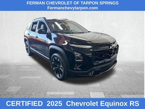 Used 2025 Chevrolet Equinox RS w/ Safety and Technology Package FWD image 1