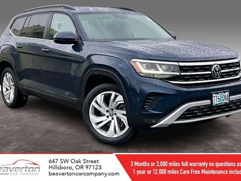 Used 2021 Volkswagen Atlas SE image 1
