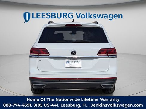 Used 2021 Volkswagen Atlas SE w/ Panoramic Sunroof Package FWD image 9
