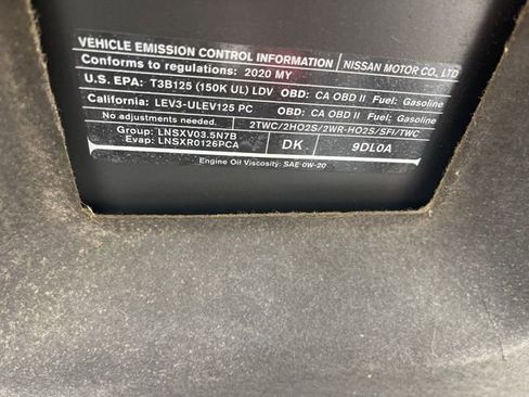 Used 2020 Nissan Maxima 3.5 SL w/ Floor Mat Group FWD image 27