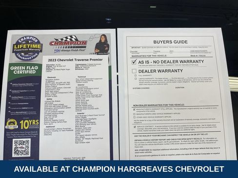 Used 2023 Chevrolet Traverse Premier w/ LPO, Floor Liner Package AWD/4WD image 43