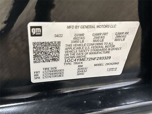 Certified 2022 Chevrolet Silverado 2500 Custom w/ Custom Value Package image 27