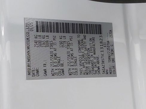 New 2025 Nissan Murano SV image 35