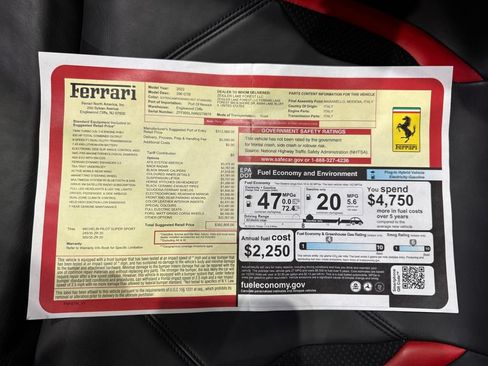 Used 2022 Ferrari 296 GTB RWD image 25