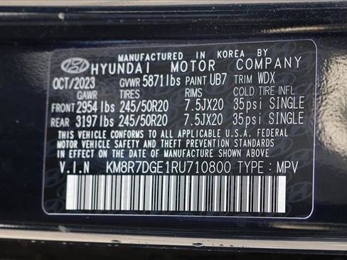Used 2024 Hyundai Palisade Calligraphy AWD/4WD image 16