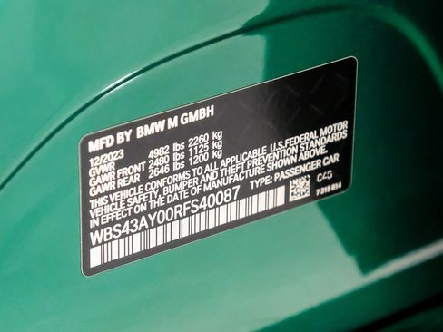 Used 2024 BMW M3 Competition w/ Executive Package image 59