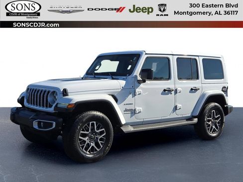 Used 2024 Jeep Wrangler Sahara w/ Technology Group image 1
