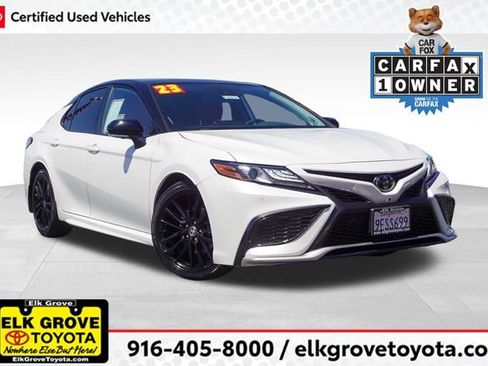 Certified 2023 Toyota Camry XSE w/ Navigation Package FWD image 1