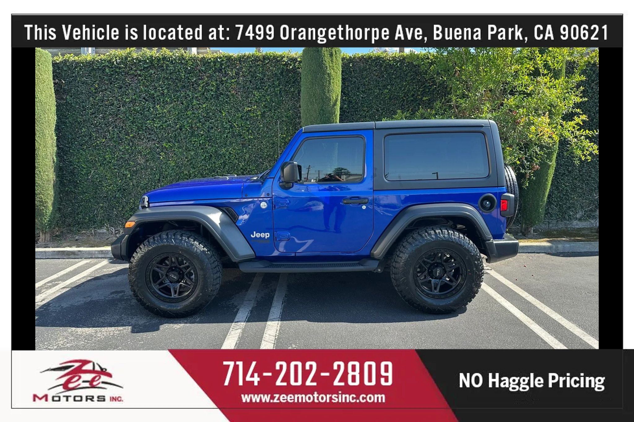 Used 2019 Jeep Wrangler Sport AWD/4WD image 9