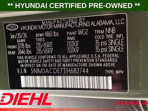 Certified 2026 Hyundai Tucson SE AWD/4WD image 19