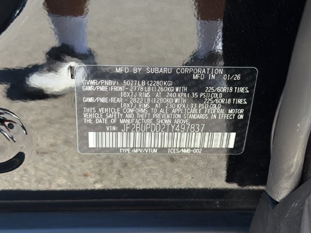 Used 2026 Subaru Outback Limited AWD/4WD image 30