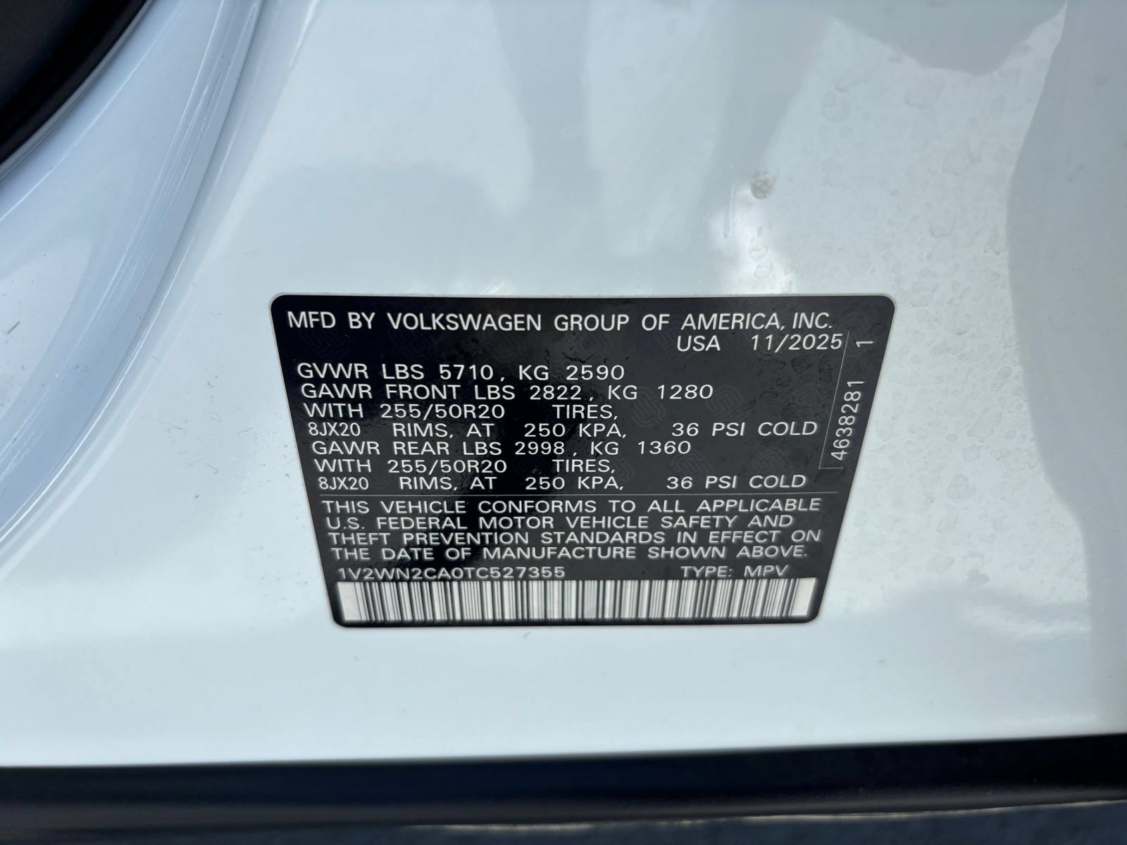 Used 2026 Volkswagen Atlas SE FWD image 31