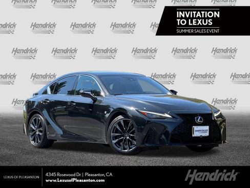 Certified 2023 Lexus IS 350 F Sport w/ Navigation Package RWD image 1