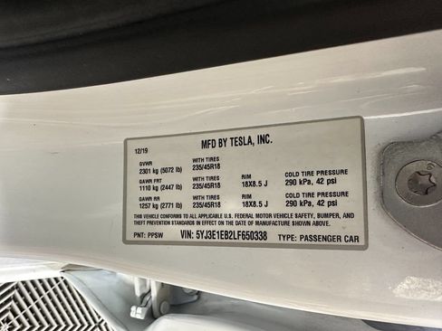 Used 2020 Tesla Model 3 Long Range AWD/4WD image 30