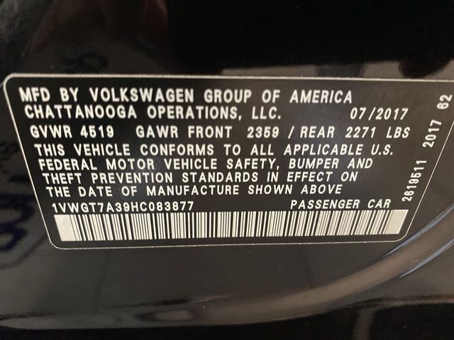 Used 2017 Volkswagen Passat 1.8T SE FWD image 35
