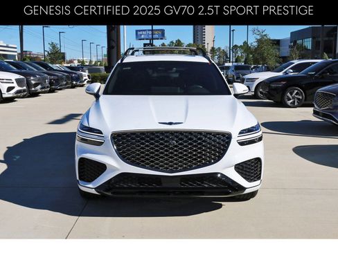 Used 2025 Genesis GV70 2.5T Sport Prestige w/ Sport Prestige Package image 2