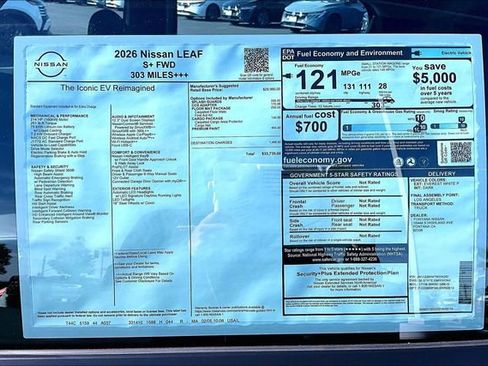 New 2026 Nissan Leaf image 13