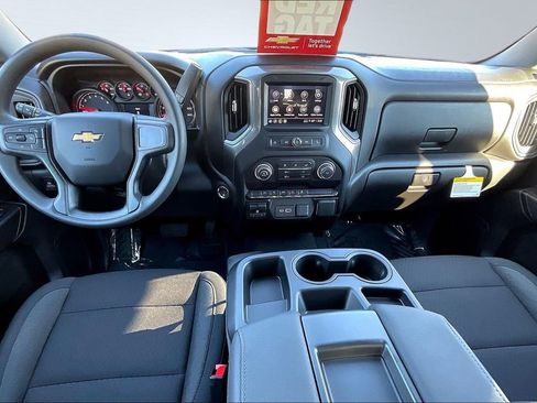 New 2026 Chevrolet Silverado 1500 Custom w/ Turbomax Blackout Package AWD/4WD image 5