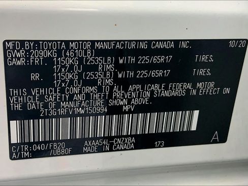 Used 2021 Toyota RAV4 LE AWD/4WD image 33