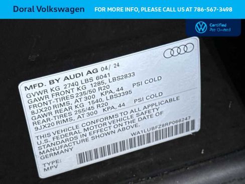 Used 2024 Audi Q4 e-tron Premium Plus w/ Premium Plus AWD/4WD image 29