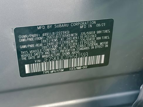 Used 2023 Subaru Forester Sport image 38