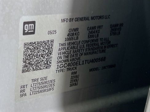 New 2026 Chevrolet Silverado EV LT image 34