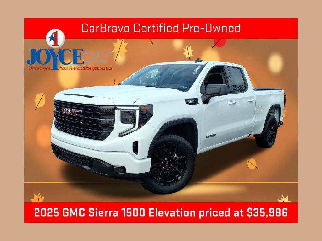 Certified 2025 GMC Sierra 1500 Elevation AWD/4WD 360° Tour