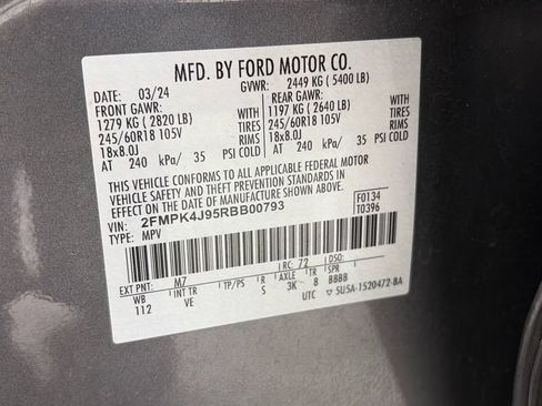 Used 2024 Ford Edge SEL AWD/4WD image 9