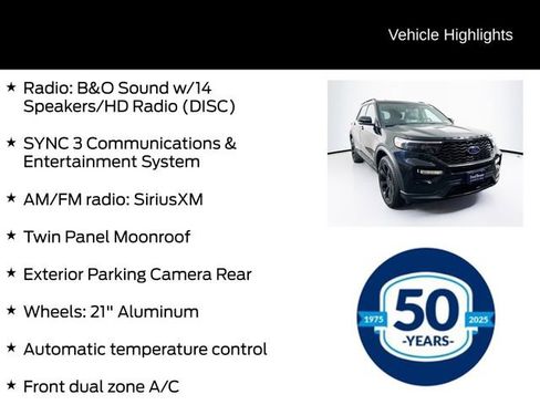 Certified 2023 Ford Explorer ST w/ Equipment Group 401A AWD/4WD image 11