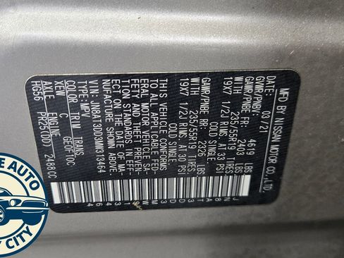 Used 2021 Nissan Rogue Platinum AWD/4WD image 25