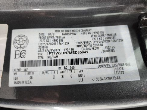 Used 2021 Ford F250 Lariat image 60