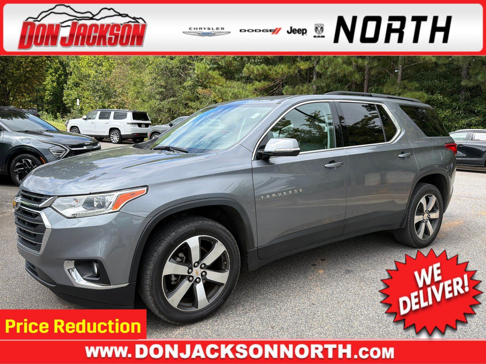 Used 2019 Chevrolet Traverse LT w/ LT Premium Package FWD image 1